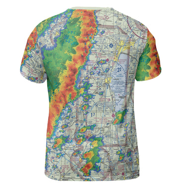 The Stormy Wisconsin VFR Short Sleeve Performance Crewneck Shirt