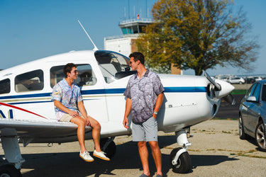 AOP Coconut Button Shirt Clearance Mystery Chart Coconut Button Camp Shirt