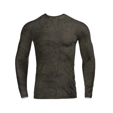 Long Sleeve Rash Guard The Billings Sectional Long-Sleeve Compression Base Layer Shirt