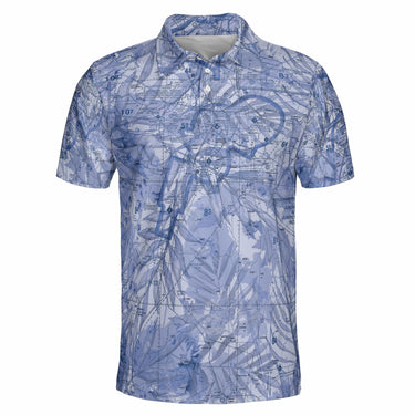 The Arizona High Desert Aviator Polo The Central Oregon Blues Polo Shirt