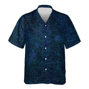 AOP Pocket Hawaiian Shirt The Cinci Dayton Columbus by Starlight Pocket Camp Shirt