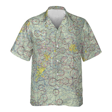 AOP Pocket Hawaiian Shirt The Cinci Dayton Columbus Pocket Camp Shirt