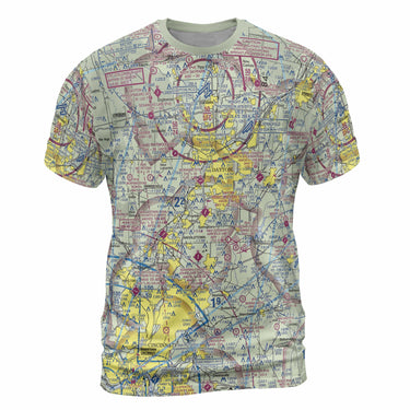 AOP T-Shirt The Dayton Aviator Short Sleeve Performance Crewneck Shirt