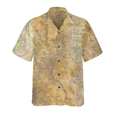 AOP Coconut Button Shirt The Denver to Eagle VFR Coconut Button Camp Shirt