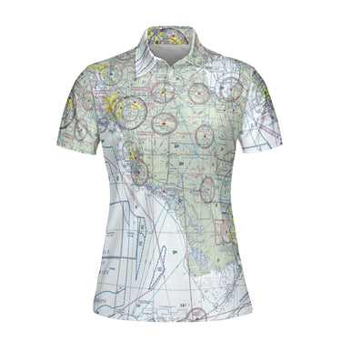 Women Polo Shirt The Ft Myers Coastal Flight Women's Polo Shirt