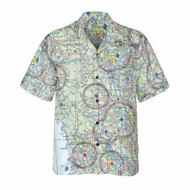 AOP Coconut Button Shirt The Gainesville Aviator Coconut Button Camp Shirt