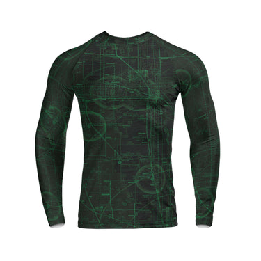 Long Sleeve Rash Guard The Grand Forks Night Vision Long Sleeve Base Shirt