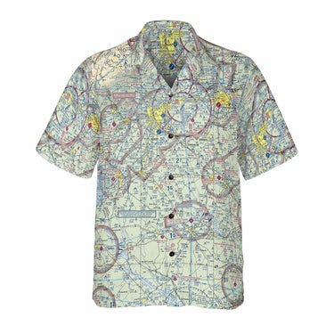 AOP Coconut Button Shirt The Greenville SC Aviator Coconut Button Camp Shirt