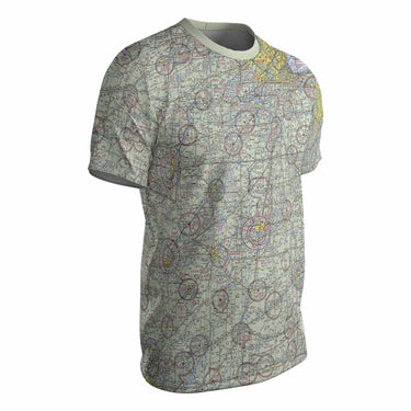 AOP T-Shirt The Greenville to Lake Michigan Crewneck Shirt