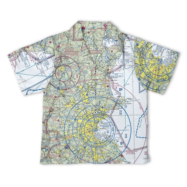 Youth Hawaiian Shirt The Hampton Airfield Aviator Youth Camp Shirt