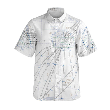 AOP Button Down Shirt CBSH The Honolulu IFR Full Button Up Shirt