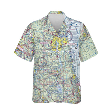 AOP Hawaiian Shirt The Jacksonville to Daytona Aviator Camp Shirt
