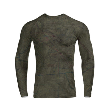 Long Sleeve Rash Guard The Ketchikan Sectional Long-Sleeve Compression Base Layer Shirt