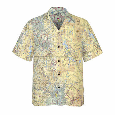 AOP Coconut Button Shirt The Klamath to Brookings Coconut Button Camp Shirt