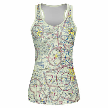 AOP Womens Tank Top The Lenawee Aviator Women's Tank Top