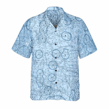 AOP Coconut Button Shirt The Lexington-Parsons Tennessee Blues Coconut Button Camp Shirt