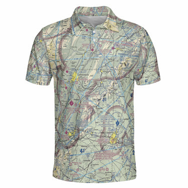 AOP Polo Shirt The Luray Valley Aviator Polo Shirt