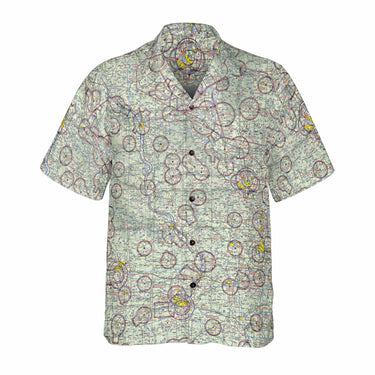 AOP Coconut Button Shirt The Madison to La Crosse Aviator Coconut Button Camp Shirt