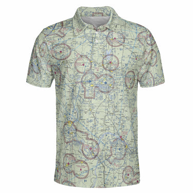 AOP Polo Shirt The Marion to Paducah Aviator Polo Shirt
