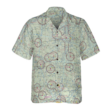 AOP Coconut Button Shirt The Mason City Flight Above Coconut Button Camp Shirt