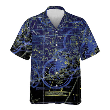 AOP Pocket Hawaiian Shirt The Pensacola Naval Aviator Pocket Shirt