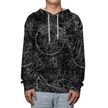 AOP Hooded Tee The Prescott Midnight Sky Hooded Performance Tee