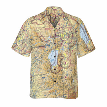 AOP Coconut Button Shirt The Reno Aviator VFR Coconut Button Camp Shirt