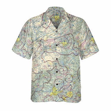AOP Coconut Button Shirt The Roanoke Aviator Coconut Button Camp Shirt