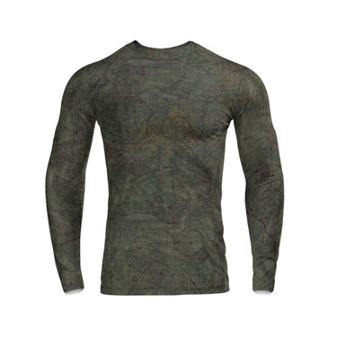 Long Sleeve Rash Guard The San Antonio Sectional Long-Sleeve Compression Base Layer Shirt