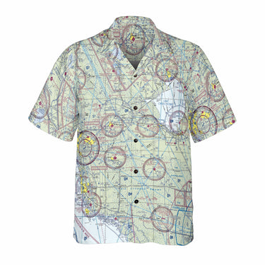 AOP Coconut Button Shirt The South Central Florida Aviator Coconut Button Camp Shirt