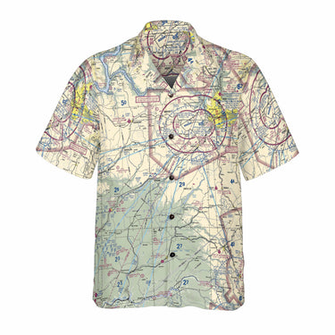 AOP Coconut Button Shirt The Spokane Aviator Coconut Button Camp Shirt