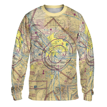 AOP Long Sleeve Tee The Tuscon VFR Long Sleeve Performance Crewneck Shirt