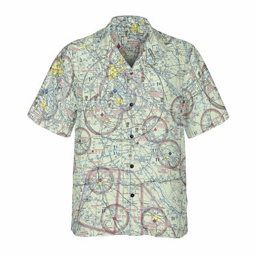 AOP Coconut Button Shirt The Warner Robins Aviator Coconut Button Camp Shirt