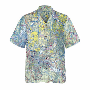 AOP Coconut Button Shirt The Washington DC Tropical Coconut Button Camp Shirt