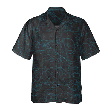 AOP Coconut Button Shirt The Wisconsin Volk Midnight Sky Coconut Button Camp Shirt