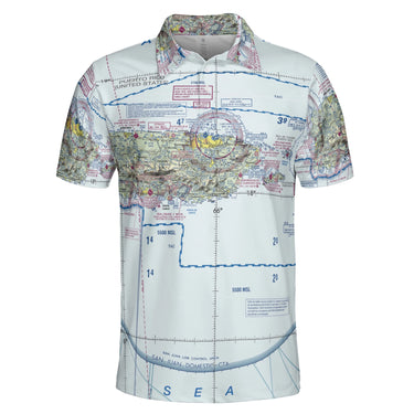 AOP Polo Shirt Puerto Rico Aviator Polo