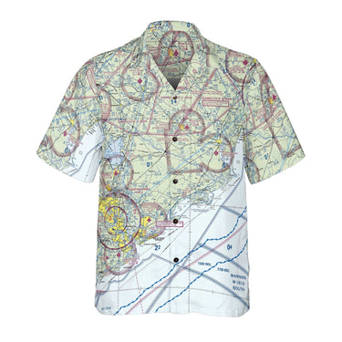 AOP Coconut Button Shirt The Andrews to Georgetown SC Coconut Button Camp Shirt