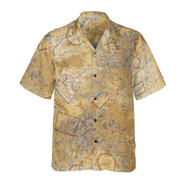 AOP Coconut Button Shirt The Aspen to Telluride Mountain Aviator Coconut Button Camp Shirt