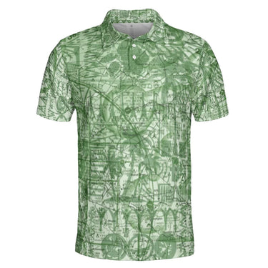 AOP Polo Shirt S The Atlanta East TGC Polo
