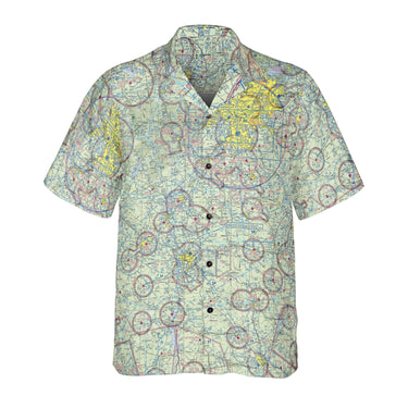 AOP Coconut Button Shirt The Atlanta to Auburn VFR Coconut Button Camp Shirt