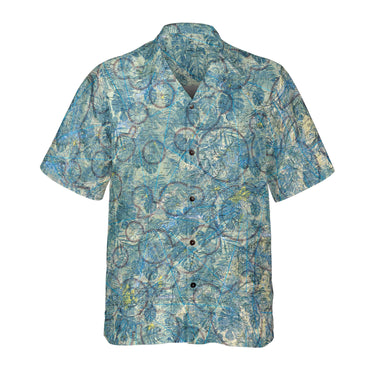 AOP Coconut Button Shirt The Big Ridge Tropical Aviator Coconut Button Camp Shirt