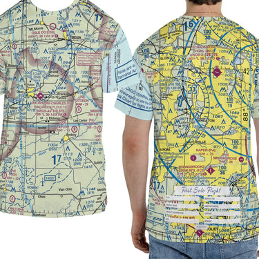 Tee Shirt The Bolingbrook's Clow Int'l 1C5 First Solo Tee