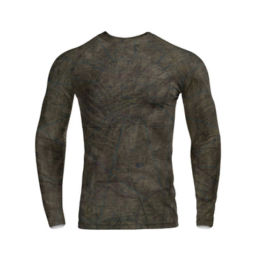Long Sleeve Rash Guard The Cheyenne Sectional Long-Sleeve Compression Base Layer Shirt