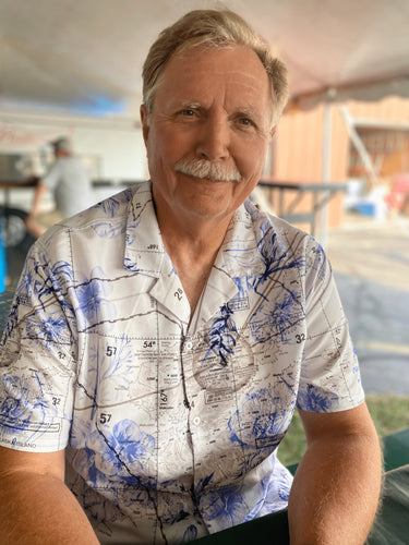 AOP Hawaiian Shirt The Dutch Harbor Iced Hawaiian Shirt