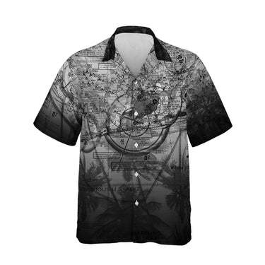 AOP Hawaiian Shirt The Emerald Coast Jet Ready Shirt