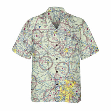AOP Coconut Button Shirt The Grissom Aviator KC-135 Coconut Button Camp Shirt