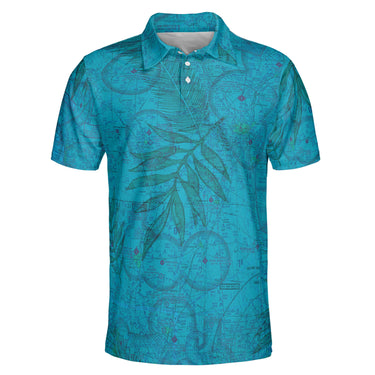 AOP Polo Shirt The Hattiesburg Blues Polo