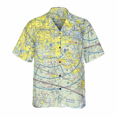 AOP Coconut Button Shirt The Houston local VFR Aviator Coconut Button Shirt