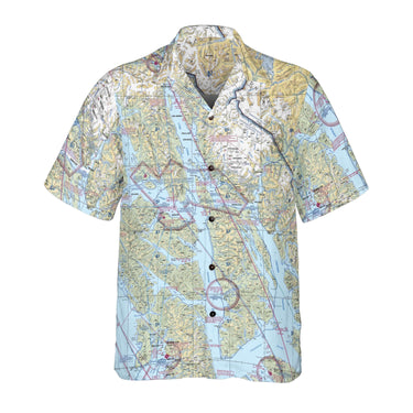 AOP Coconut Button Shirt The Juneau VFR Coconut Button Camp Shirt