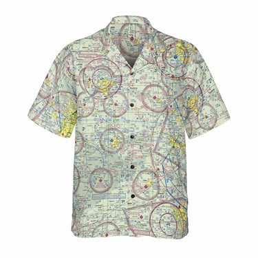 AOP Coconut Button Shirt The Livingston County VFR Coconut Button Camp Shirt